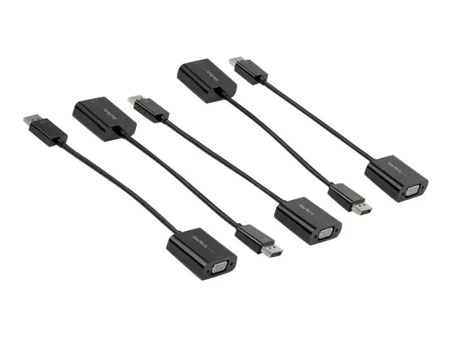 StarTech.com 5-Pack DisplayPort to VGA Adapter, DisplayPort 1.2 HB...