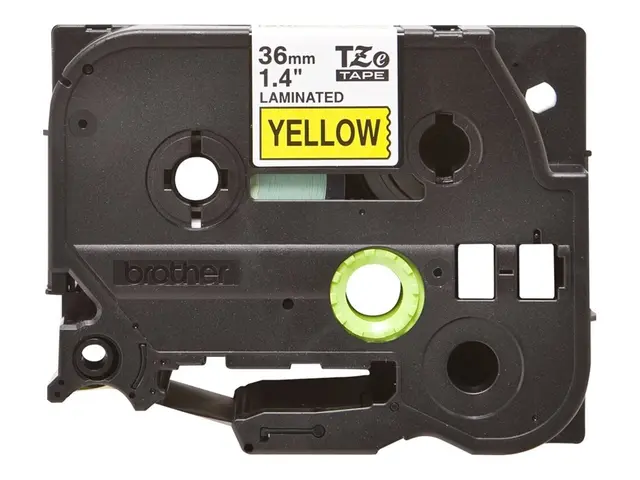 Brother TZe-661 - Selv-adhesiv svart på gult Rull (3,6 cm x 8 m) 1...