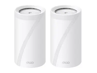 TP-Link Deco BE85 V1 - Wi-Fi-system (2 rutere) - maske 1GbE, Wi-Fi 7 - Wi-Fi 7 - Multib&#229;nd