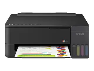 Epson EcoTank ET-1910 - Multifunksjonsskriver farge - ink-jet - ITS - A4 (210 x 297 mm), Legal (216 x 356 mm) (original) - A4/Legal (medie) - opp til 11 spm (trykking) - 100 ark - Wi-Fi(n), USB - svart