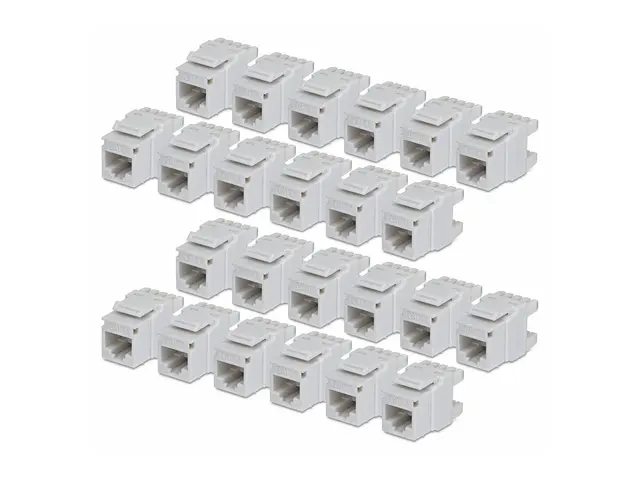 Startech - Trapes-jakk - 180°, 110 punch down - CAT 6 - UTP - RJ-4...