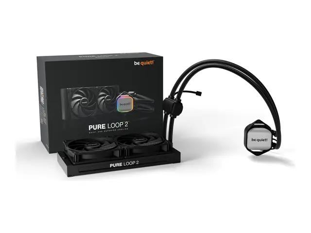 be quiet! Pure Loop 2 - Væskekjølesystem for prosessor Radiatorstø...