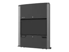Ergotron CareFit - Veggmontert arbeidsstasjon matt svart