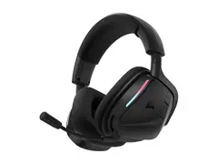 CORSAIR Gaming VOID v2 - Hodesett - full størrelse Bluetooth / 2,4 GHz radiofrekvens - trådløs - karbon