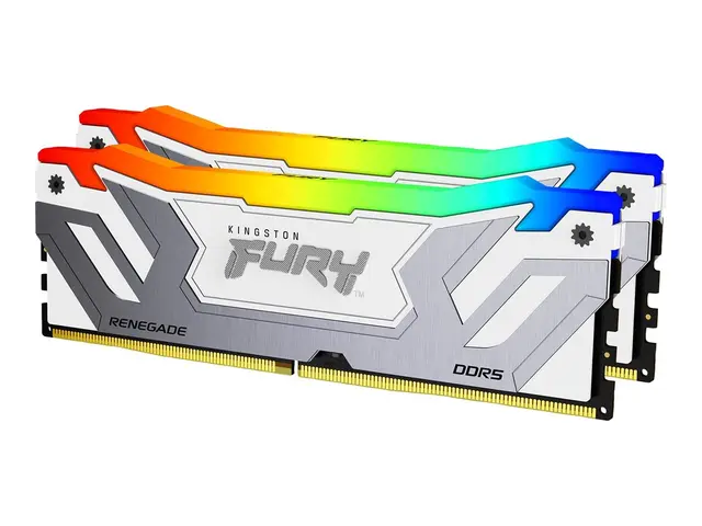 Kingston FURY Renegade RGB - DDR5 sett 48 GB: 2 x 24 GB DIMM 288-p...