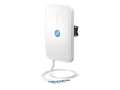 QuWireless QuSector 14X-30-4 - Antenne - panel Wi-Fi - 14 dBi - direksjonal - innendørs / utendørs, takmonterbar / veggmonterbar