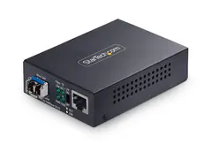 Startech - Fibermedieomformer - 1GbE - over fiberoptikk 10Base-T, 1000Base-LX, 100Base-TX, 1000Base-T - LC Duplex enkeltmodus / RJ-45 - opp til 20 km - 1310 nm - TAA-samsvar