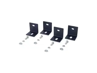 APC Bolt Down Kit - Rack-boltsett - svart for NetShelter SX