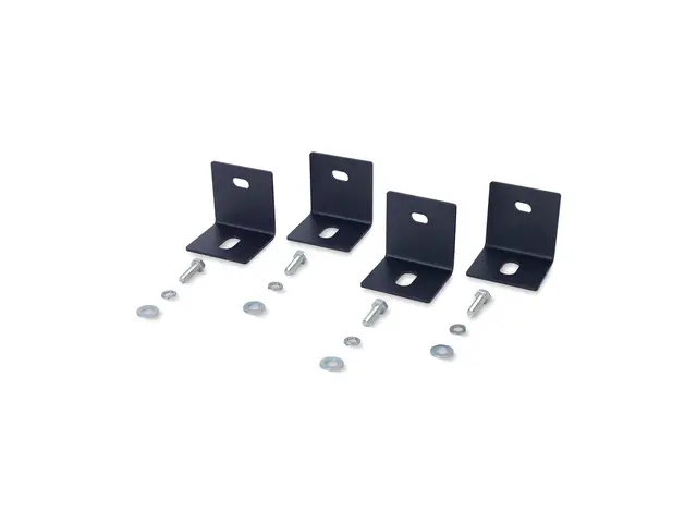 APC Bolt Down Kit - Rack-boltsett - svart - for NetShelter SX