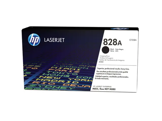HP 828A - Svart original trommelsett for Color LaserJet Enterprise...