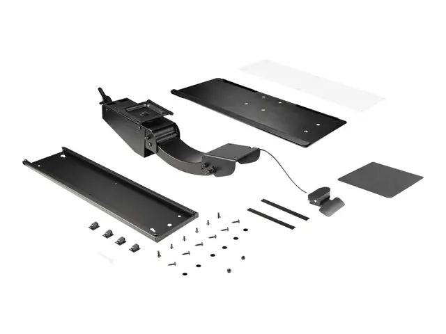 StarTech.com Under Desk Keyboard Tray, Full Motion & Height Adjust...