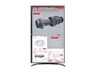 LG 32BR55UK-B - LED-skjerm - 32" (31.5" synlig) 3840 x 2160 4K UHD (2160p) - VA - 250 cd/m² - HDR10 - 4 ms - 2xHDMI, DisplayPort, USB-C - høyttalere