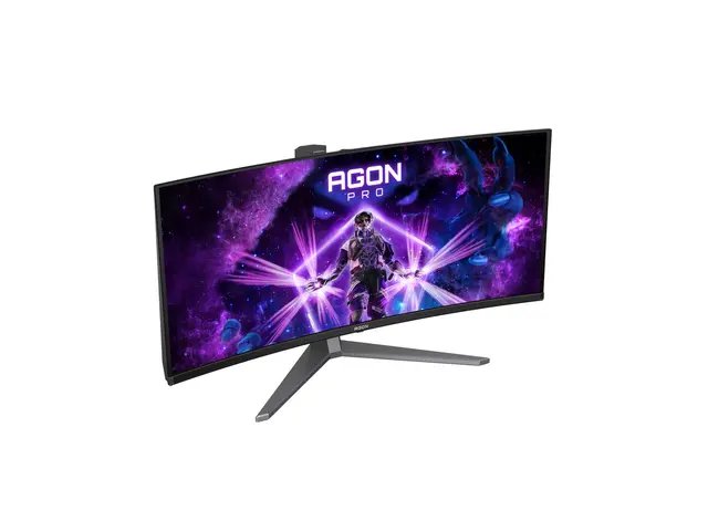 AOC AGON PRO AG346UCD - OLED-skjerm gaming kurvet 34" 3440 x 1440 ...