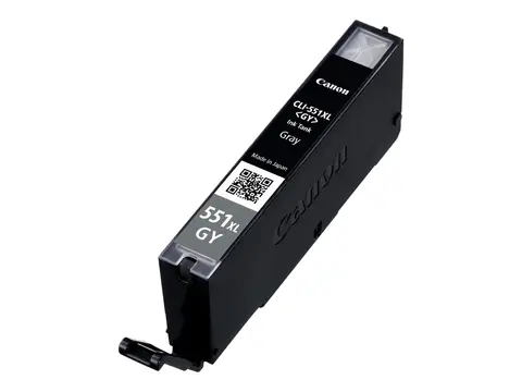 Canon CLI-551GY XL - Høy ytelse - grå - original blekkbeholder - for PIXMA iP8750, iX6850, MG5655, MG6350, MG6450, MG7150, MG7550