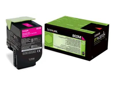 Lexmark 802M - Magenta - original - tonerpatron LCCP, LRP - for Le...