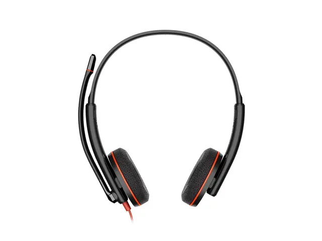 HP Poly Blackwire 3225 - 3200 Series hodesett on-ear kablet 3,5 mm...