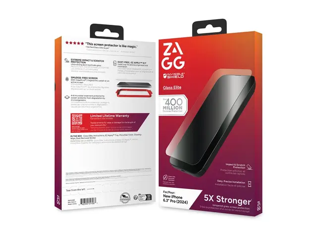 ZAGG InvisibleShield Glass Elite - Skjermbeskyttelse for mobiltele...