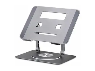 StarTech.com - Notebookstativ - 360&#176; rotating base skrivebord - s&#248;lv