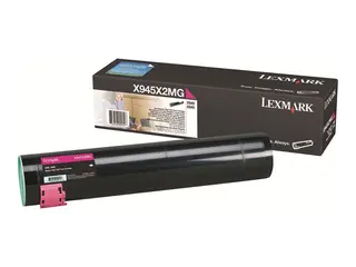 Lexmark - Høy ytelse - magenta original - tonerpatron LCCP - for Lexmark X940e, X940e Page Plus Solution, X945e, X945e Page Plus Solution