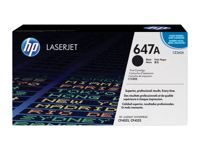 HP 647A - Svart - original - LaserJet - tonerpatron (CE260A) - for...
