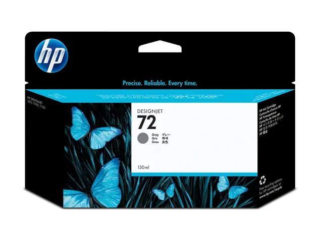 HP 72 - 130 ml grå original DesignJet blekkpatron for T1100, T1100...