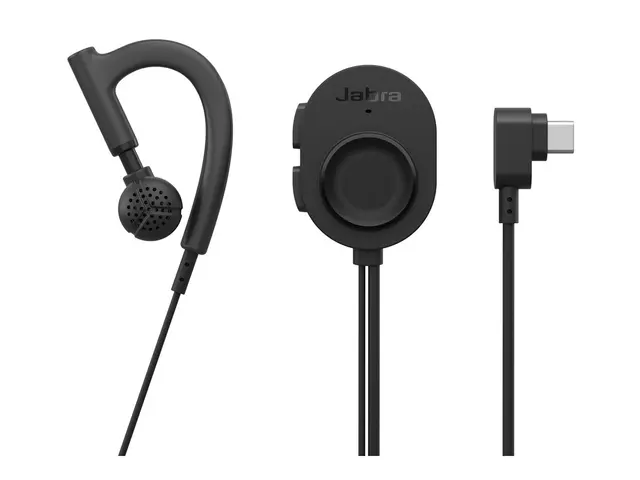 Jabra Perform 10 - Hodesett - on-ear - kablet USB-C - svart 