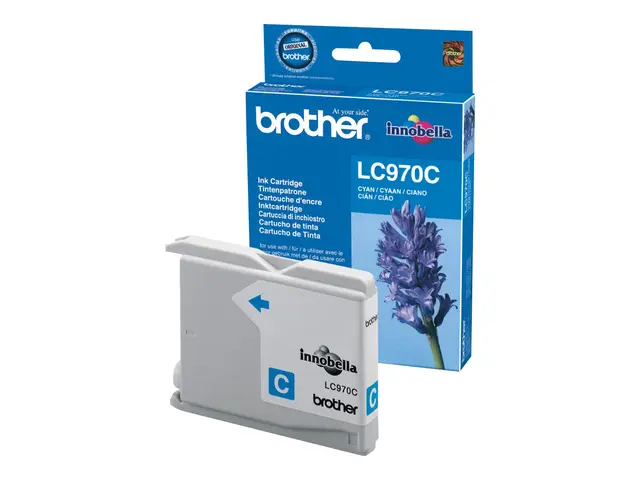 Brother LC970C - Cyan - original - blekkpatron - for Brother DCP-1...
