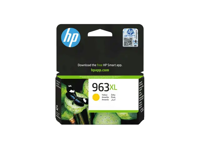 HP 963XL - 22.92 ml Høy ytelse gul original blekkpatron for Office...