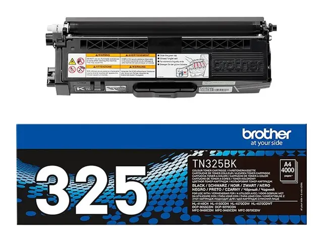 Brother TN325BK - Høy ytelse svart original tonerpatron for DCP-90...