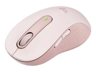 Logitech Signature M650 L - Mus - stor størrelse optisk - 5 knapper - trådløs - 2.4 GHz, Bluetooth - Logitech Logi Bolt USB-mottaker - rosa