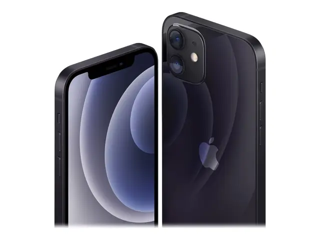 2nd-A iPhone 12 128 Black A-grade | Brukt 2 års garanti Grade A: S...