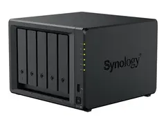 Synology Disk Station DS1525+ - NAS-server 5 br&#248;nner - SATA 6Gb/s - HDD - RAID JBOD, 0, 1, 5, 6, 10 - RAM 8 GB - Gigabit Ethernet / 2.5 Gigabit Ethernet - iSCSI st&#248;tte