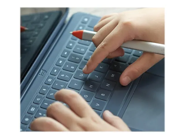 Logitech Rugged Combo 4 - Tastatur og folioveske Apple Smart conne...