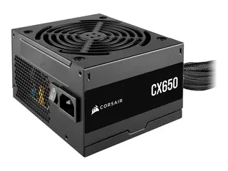 CORSAIR CX Series CX650 - Str&#248;mforsyning (intern) ATX12V / EPS12V - 80 PLUS Bronze - AC 100-240 V - 650 watt