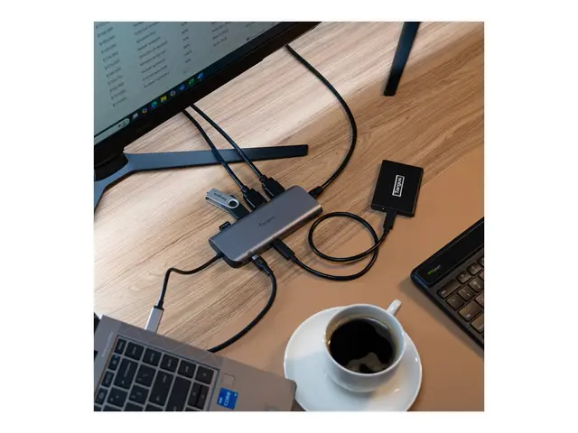 Targus - dokkingstasjon USB-C 2 x HDMI 1GbE