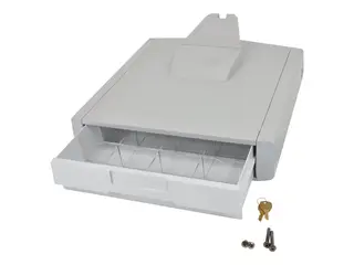 Ergotron StyleView Primary Storage Drawer, Single Lagringsboks - gråhvit - vognmonterbar