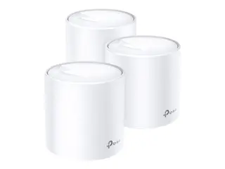 TP-Link Deco X20 - Wi-Fi-system (3 rutere) 1GbE - Wi-Fi 6 - Dobbeltb&#229;nd