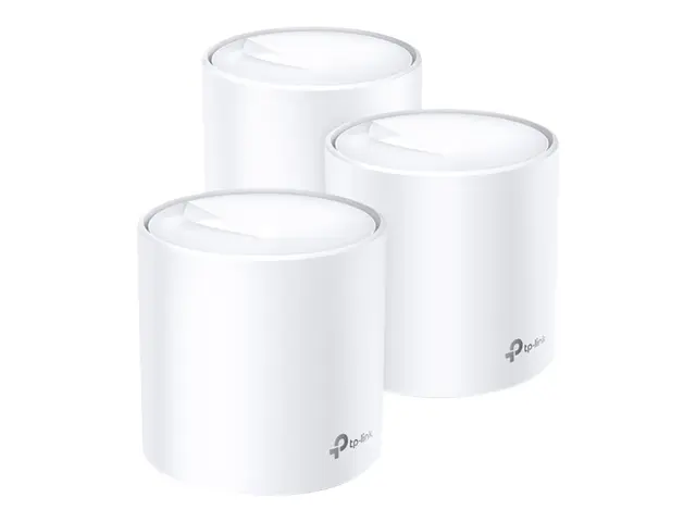 TP-Link Deco X20 - Wi-Fi-system (3 rutere) 1GbE Wi-Fi 6 Dobbeltbånd