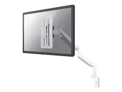 Neomounts FPMA-LIFT100 - Monteringskomponent (justerbar høydeadapter) for LCD-skjerm - sølv - skjermstørrelse: 10"-27"