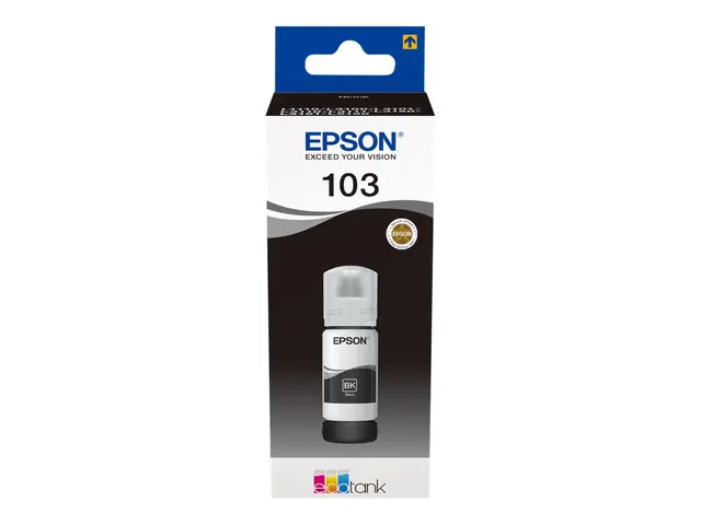 Epson 103 - 65 ml svart original blekkrefill for EcoTank L3150, L3...