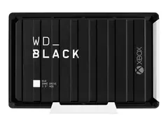 WD_BLACK D10 Game Drive for Xbox One WDBA5E0120HBK Harddisk - 12 TB - ekstern (bærbar) - USB 3.2 Gen 1 - 7200 rpm - svart