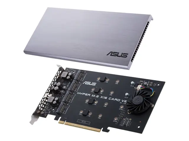ASUS HYPER M.2 X16 CARD V2 - Grensesnittsadapter - M.2 - Expansion...