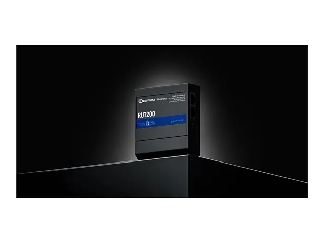 Teltonika RUT200 - Trådløs ruter WWAN 2,4 GHz 4G, 2G, 3G DIN-skinn...