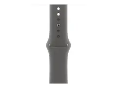 Apple - Bånd for smart armbåndsur - 40mm S/M-størrelse - steingrå - for Watch Hermès Series 7, Hermès Series 9, SE 3, Series 10, Series 11, Series 8, Series 9