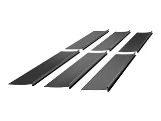 APC NetShelter - Rackforsegling coekstrudering (horisontal / vertikal) 1000 mm - tak - takmonterbar, rackmonterbar - svart (en pakke 6)