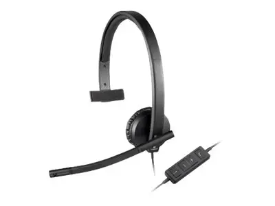 Logitech USB Headset H570e - Hodesett on-ear - kablet 
