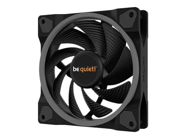 be quiet! Light Wings - Kabinettvifte 120 mm svart (en pakke 3)
