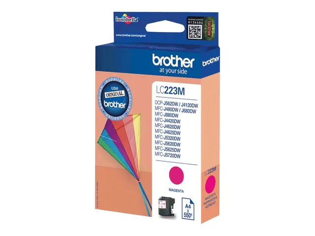Brother LC223M - Magenta original blekkpatron for DCP-J4120DW, DCP...