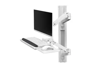 Ergotron LX Pro monteringssett - for LCD-skjerm / tastatur / mus hvit