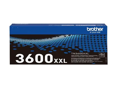Brother TN3600XXL - Super High Capacity svart - original - boks - tonerpatron - for Brother DCP-L5510, HL-L5210, L5215, L6410, L6415, MFC-L5710, L5715, L6710, L6910, L6915